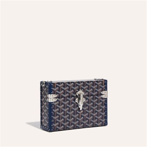 goyard cassette trunk bag|goyard trunk bag price list.